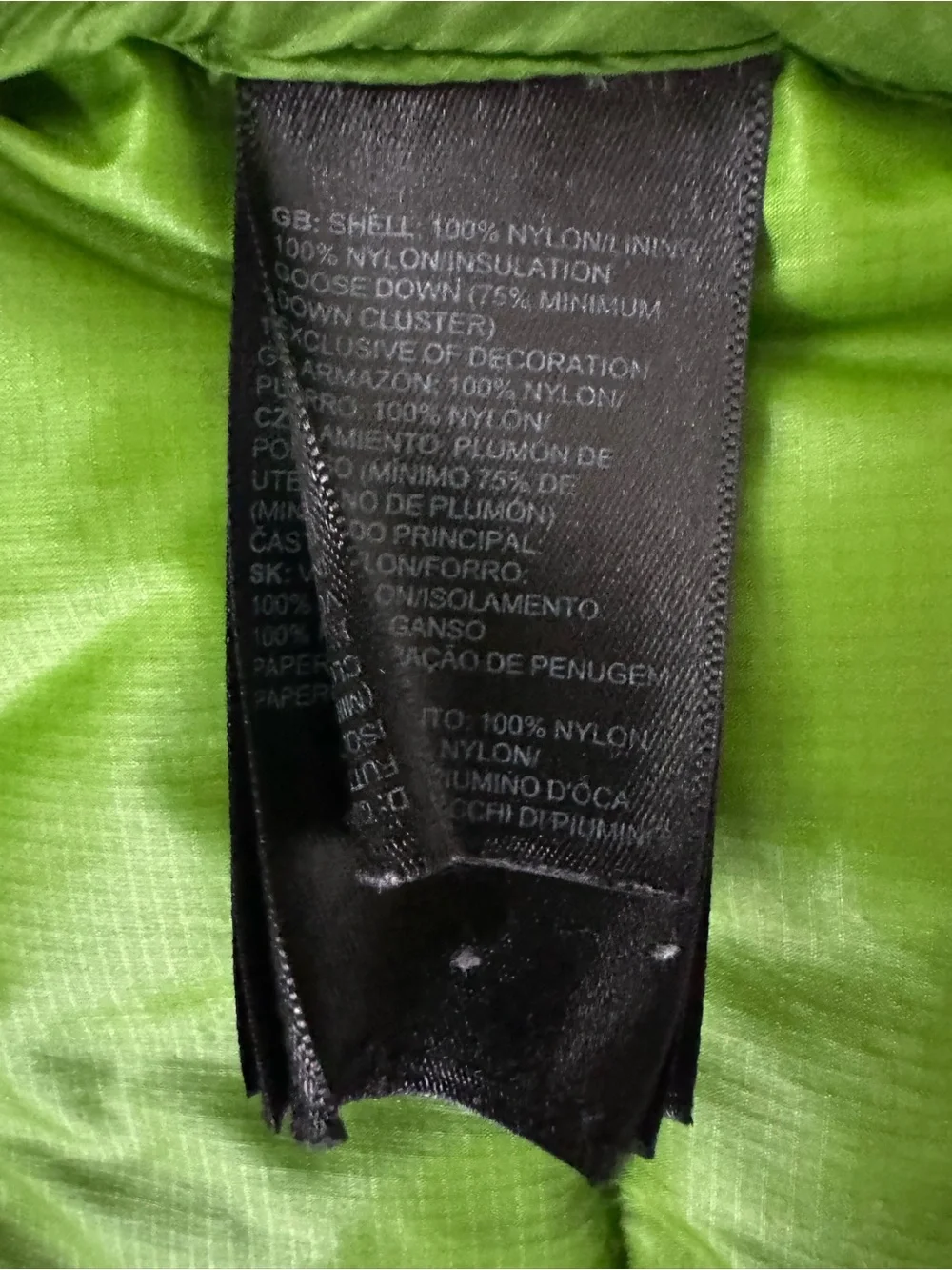 The North Face being functional